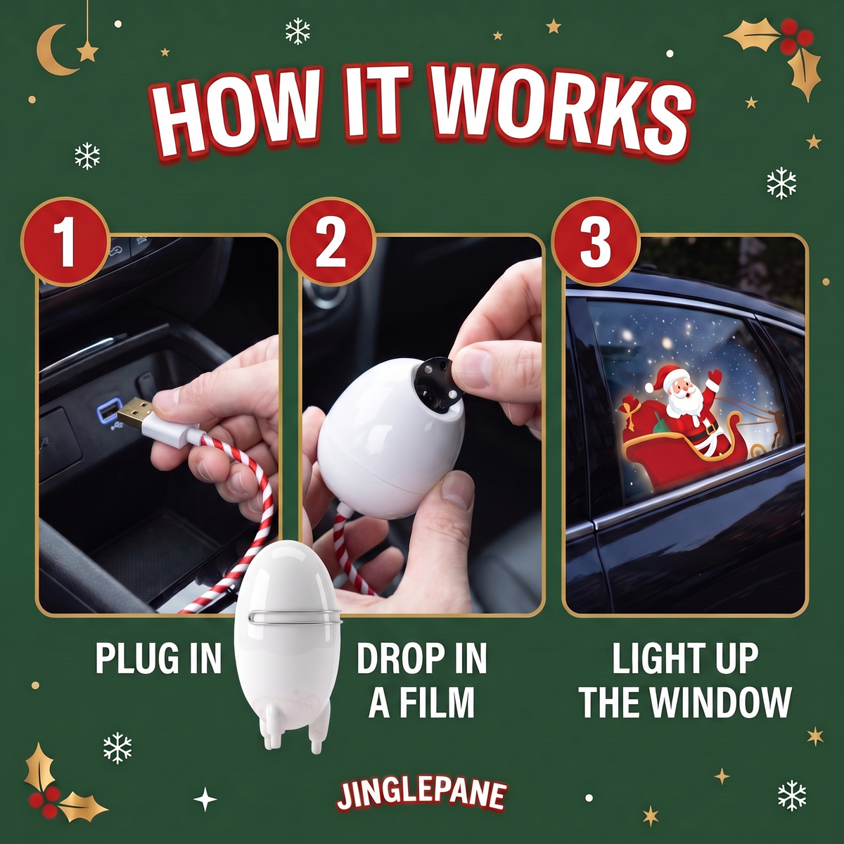 Christmas USB Projector