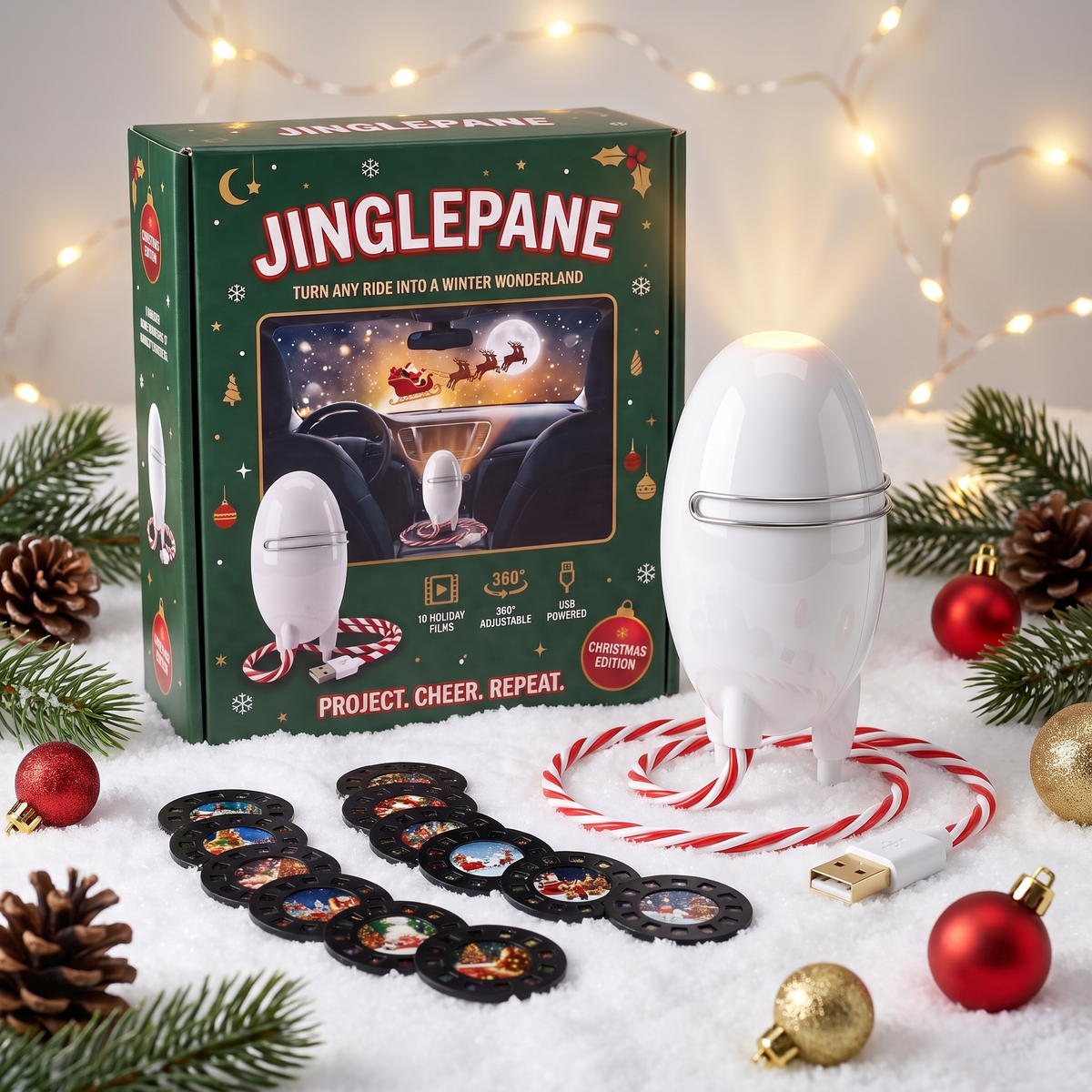 Christmas USB Projector